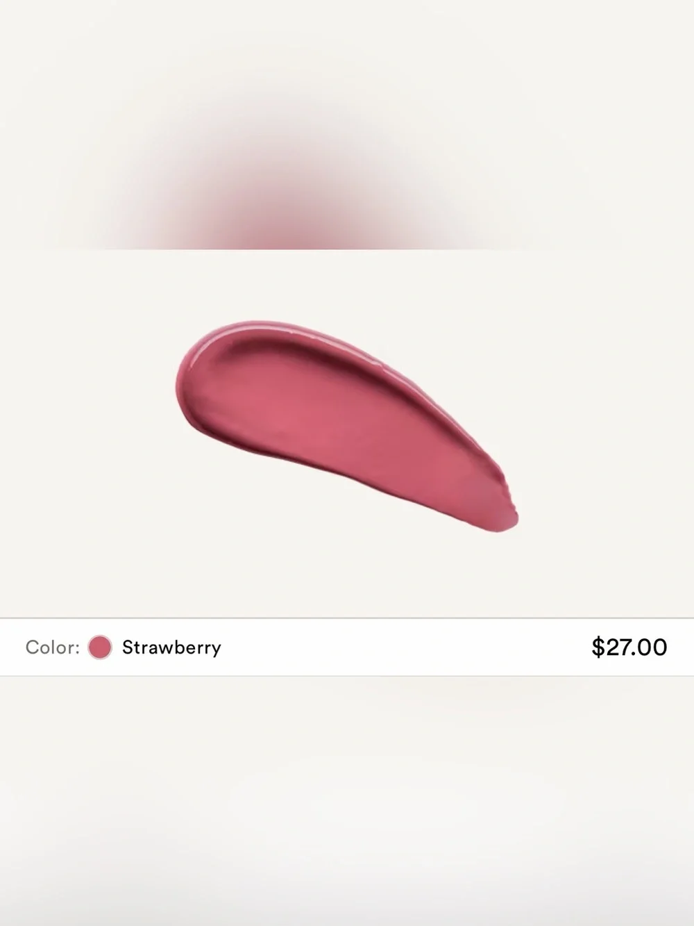 Tarte Maracuja Juicy Lip Strawberry 2.7g / 0.095 oz NIB